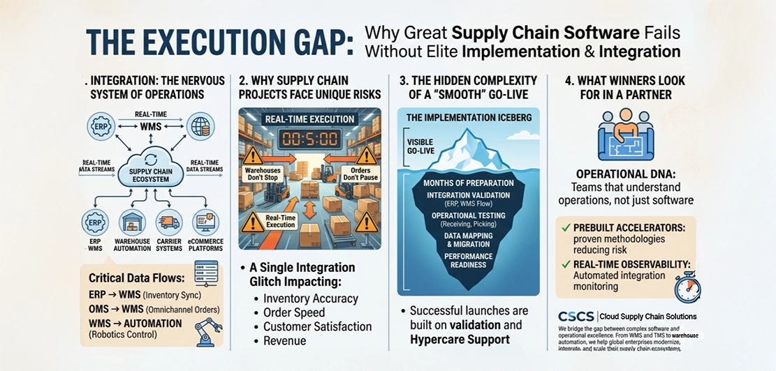Why Integration And Implementation Services Are Critical To Supply Chain Success
